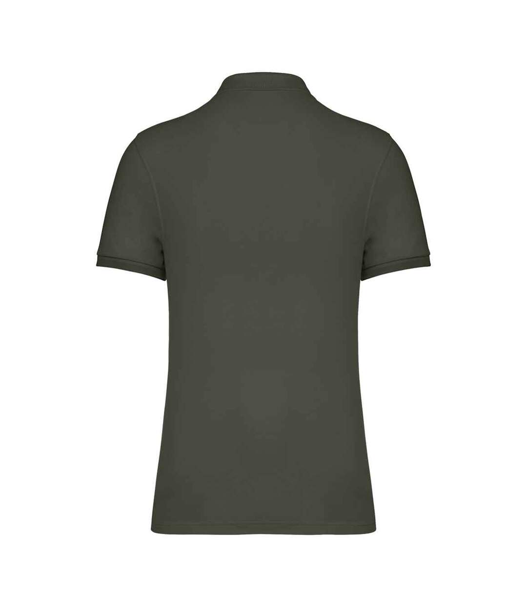 Mens Pique Polo Shirt Organic Khaki Native Spirit-2