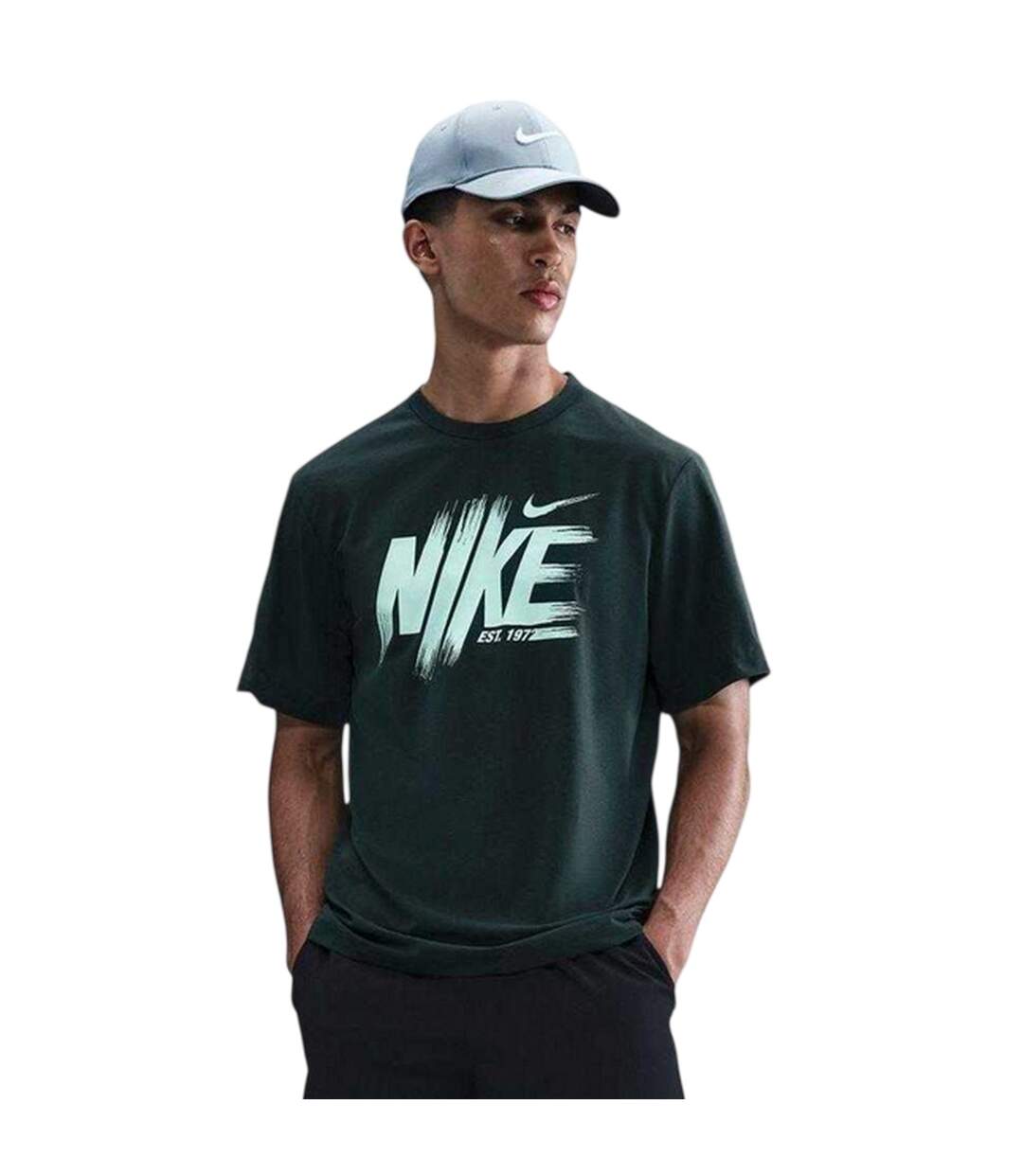 Mens Dri-fit T-shirt Seaweed Mint Green Nike-2