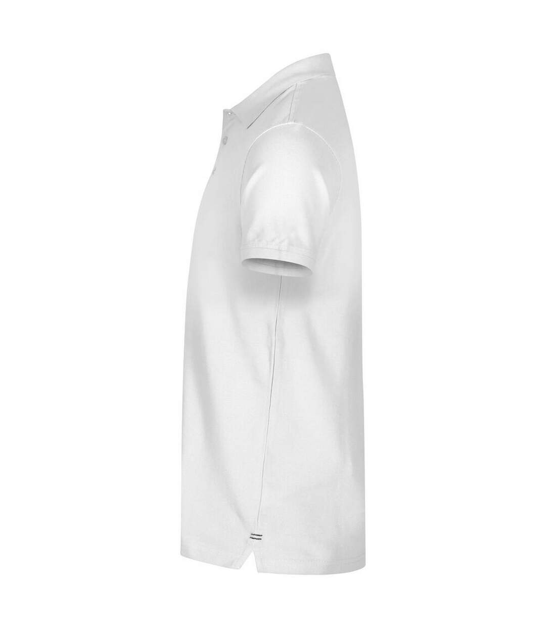 Polo premium homme blanc Clique-3