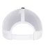 Casquette Trucker Motif/style Deux Tons Noir Blanc Flexfit-2