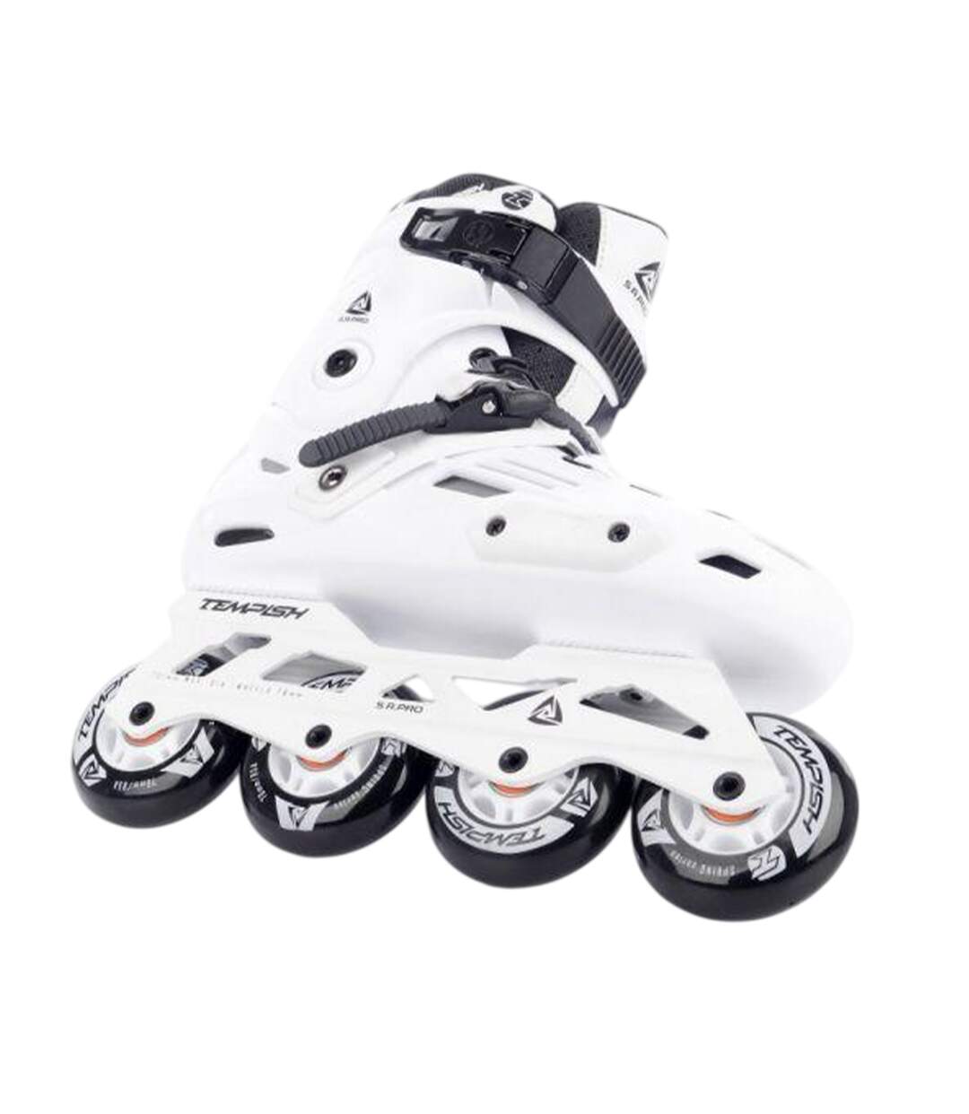 Patins À Roulettes Alignées Sr Pro Adulte 45 Fr Blanc Tempish-3