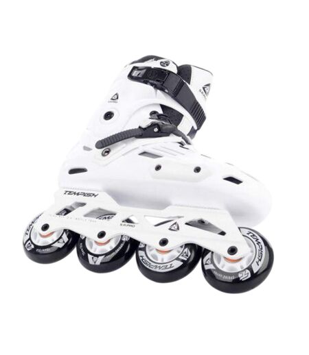 Patins À Roulettes Alignées Sr Pro Adulte 45 Fr Blanc Tempish