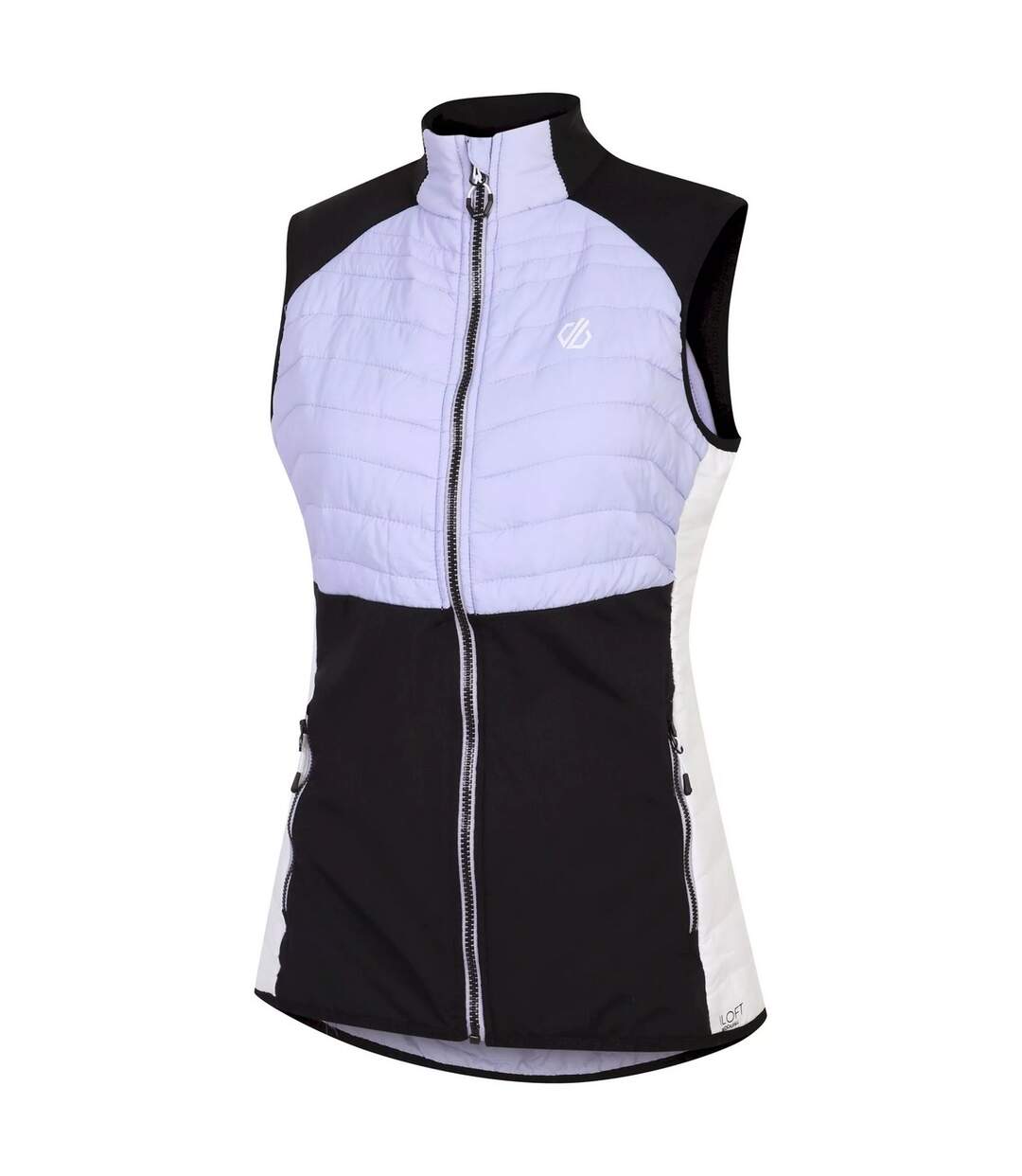 Womens/ladies Surmount Ii Gilet Cosmic Sky Black Dare 2B-3