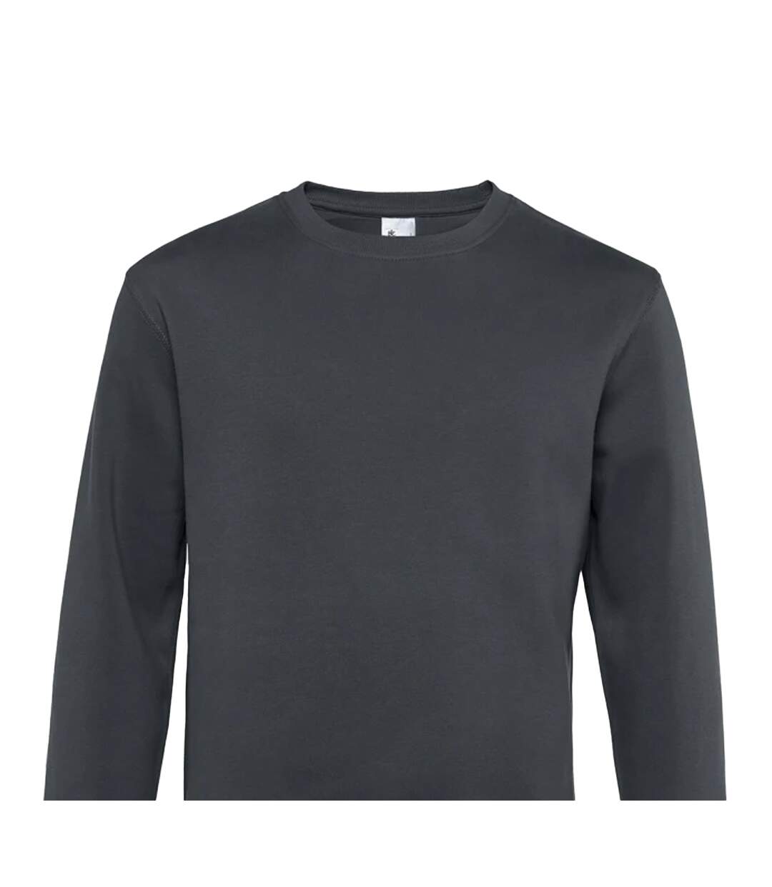 Mens King Sweatshirt Asphalt B&C-2