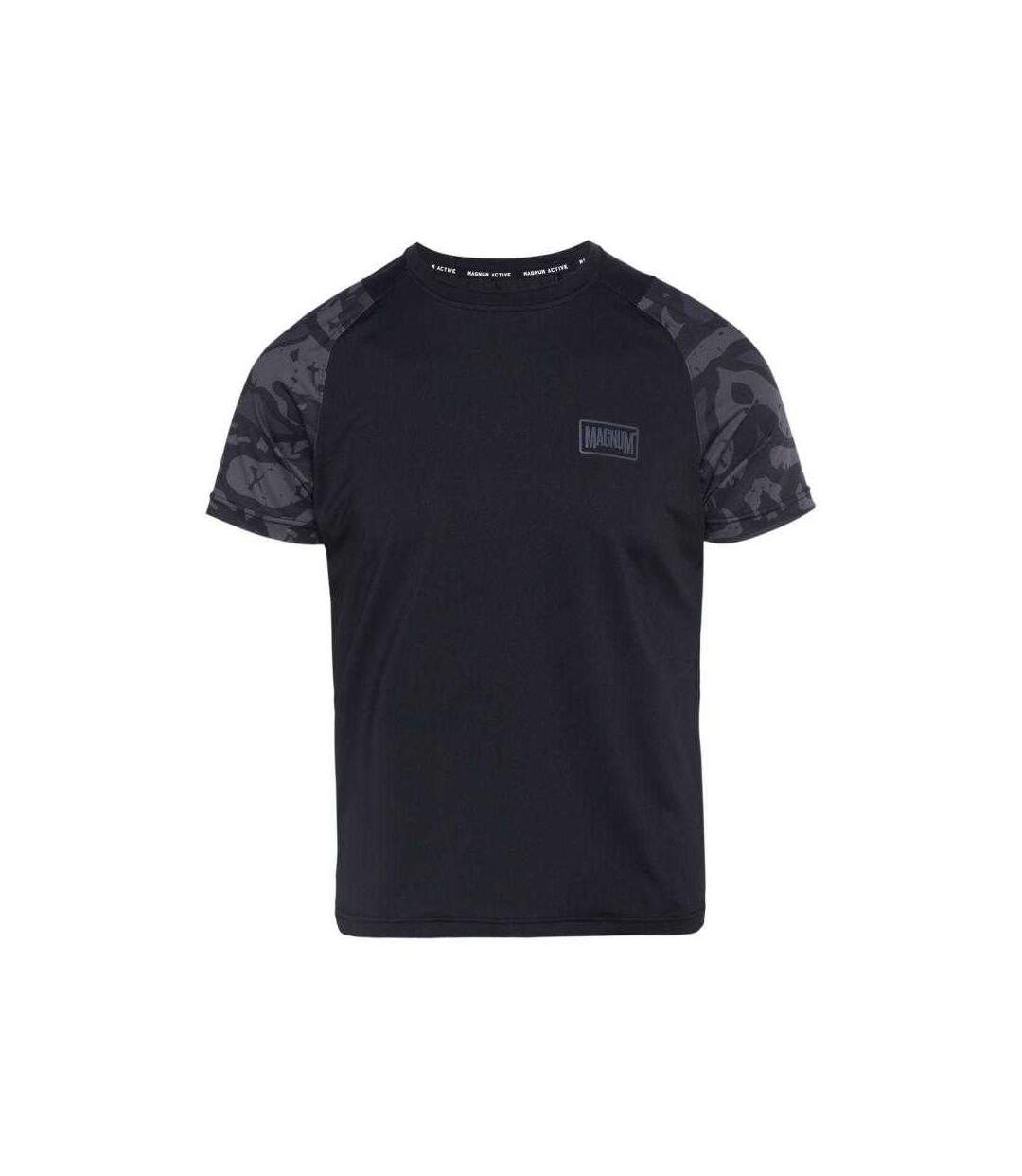 Mens Astra T-shirt Black Magnum-2