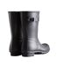 Womens/ladies Original Logo Short Wellington Boots Navy Hunter-2