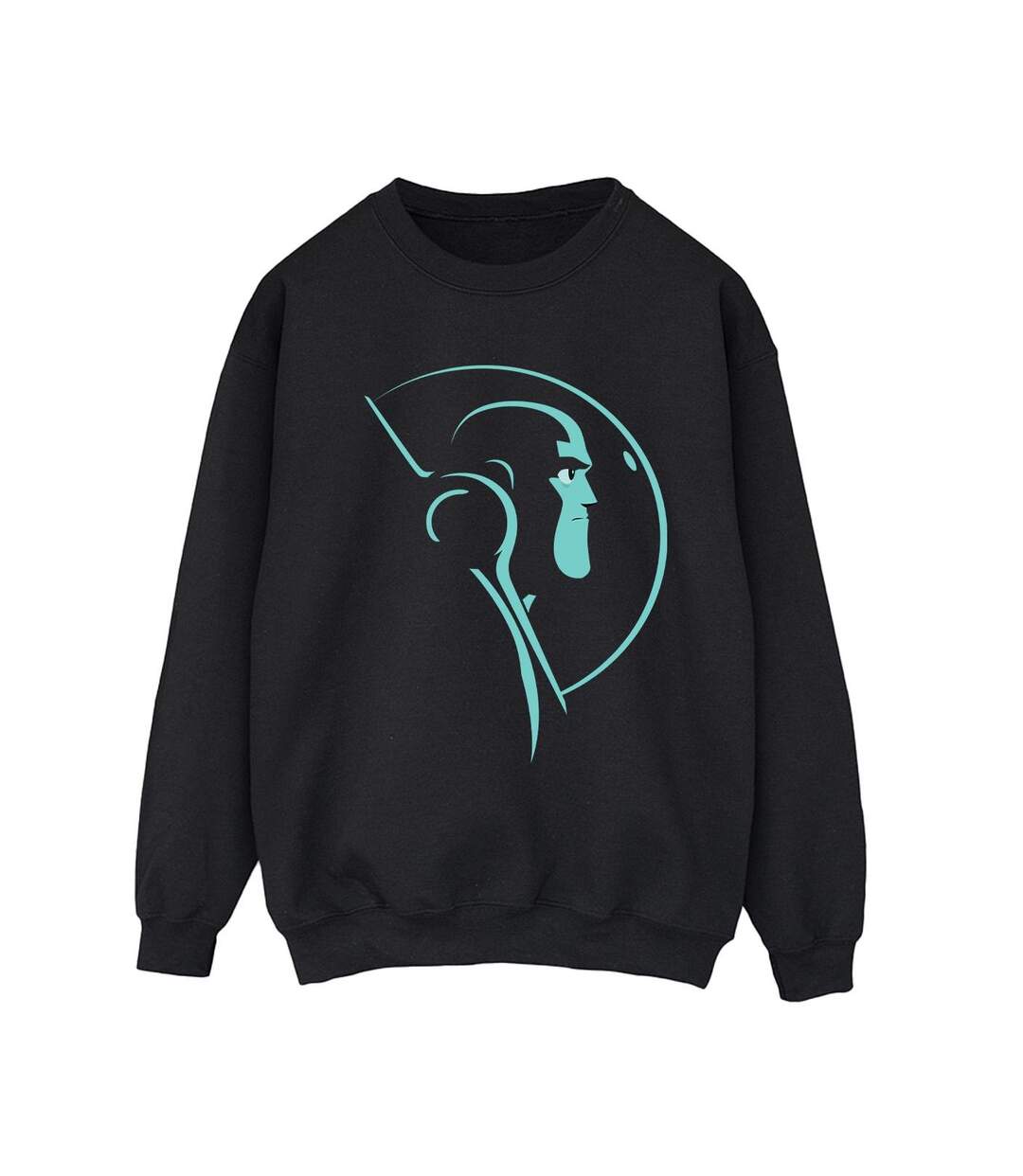 Disney - Sweat LIGHTYEAR SPACE HELMET STARE - Femme (Noir) - UTBI25092-1
