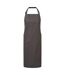 Premier Fairtrade Certified Recycled Full Apron (Dark Grey) (One Size) - UTPC4370