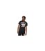 T-shirt Motif/style Imprimé Graphique Prop Homme Noir Kings Will Dream-1