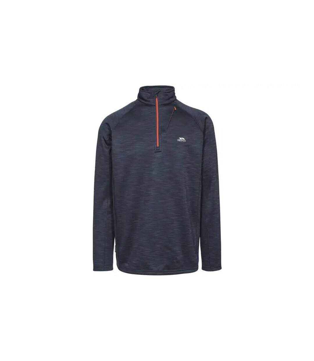 Haut Polaire Harold Homme Bleu Marine Chiné Trespass-1