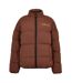 Mens Heavyweight Regular Puffer Jacket Brown NYC-1