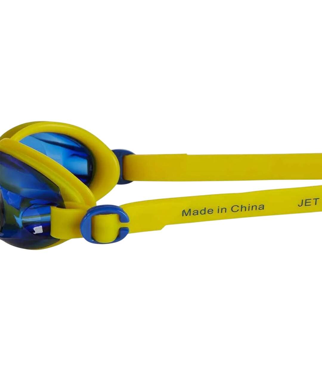 Lunettes De Natation Jet V2 Enfant Jaune Bleu Néon Speedo-3