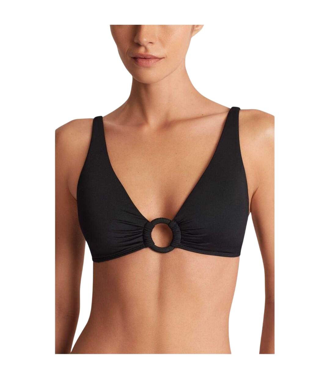 Ensemble Maillot De Bain 2 Pièces Motif/style Bague Femme Noir Ralph Lauren-4