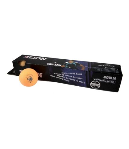 Lion - Balles de ping-pong (Blanc) (One Size) - UTCS793