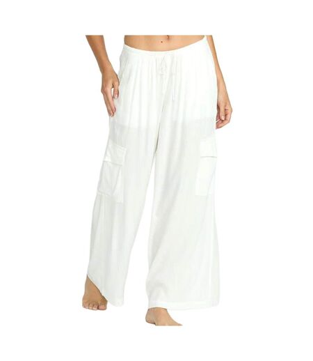 Pantalon blanc femme billabong beach babe cargo