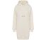 Robe sweat à capuche - Femme - PAT5005 - beige ivoire-1