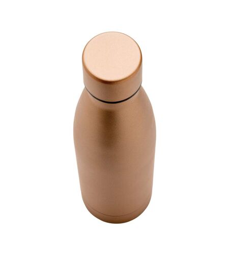 Recycled stainless steel 500ml thermal flask one size golden XD Collection