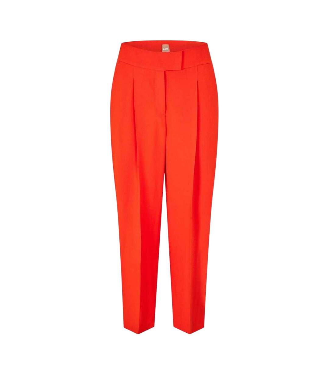 Womens/ladies Tiroko Regular Trousers Bright Orange Boss-2