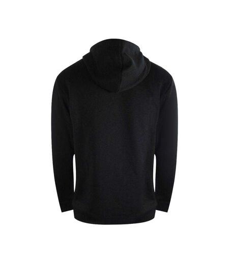 Womens/ladies Love Bold Logo Hoodie Black Love Moschino