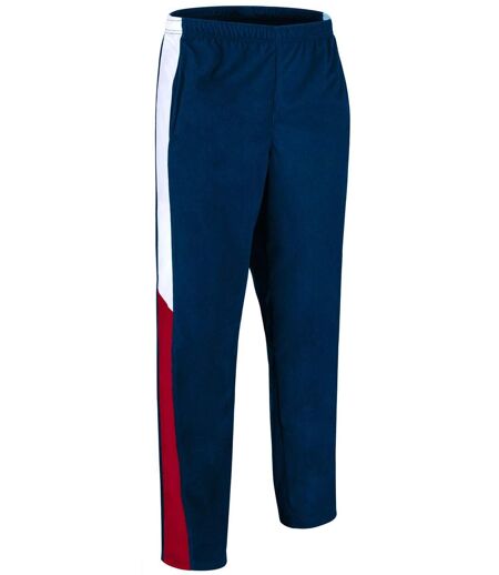 Pantalon jogging sport homme - VERSUS - bleu marine - blanc - rouge