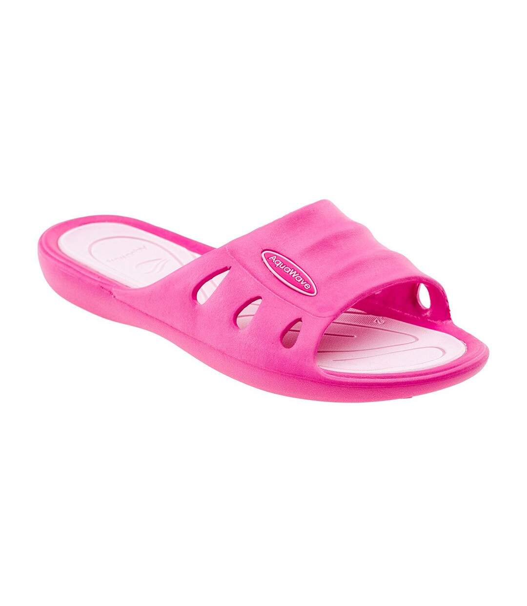 Claquettes maura enfant fuchsia / fuchsia clair Aquawave-1