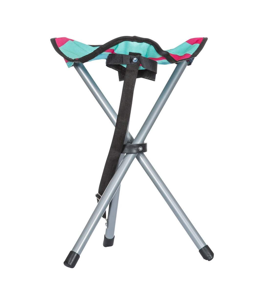 Trespass Ritchie Tripod Camping Stool/Chair (Tropical Stripe) (One Size) - UTTP520-2
