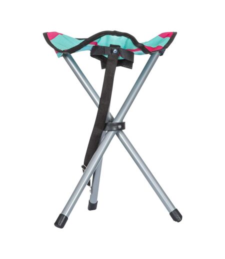 Trespass - Tabouret de camping RITCHIE (Bleu clair/rose foncé) (One Size) - UTTP520