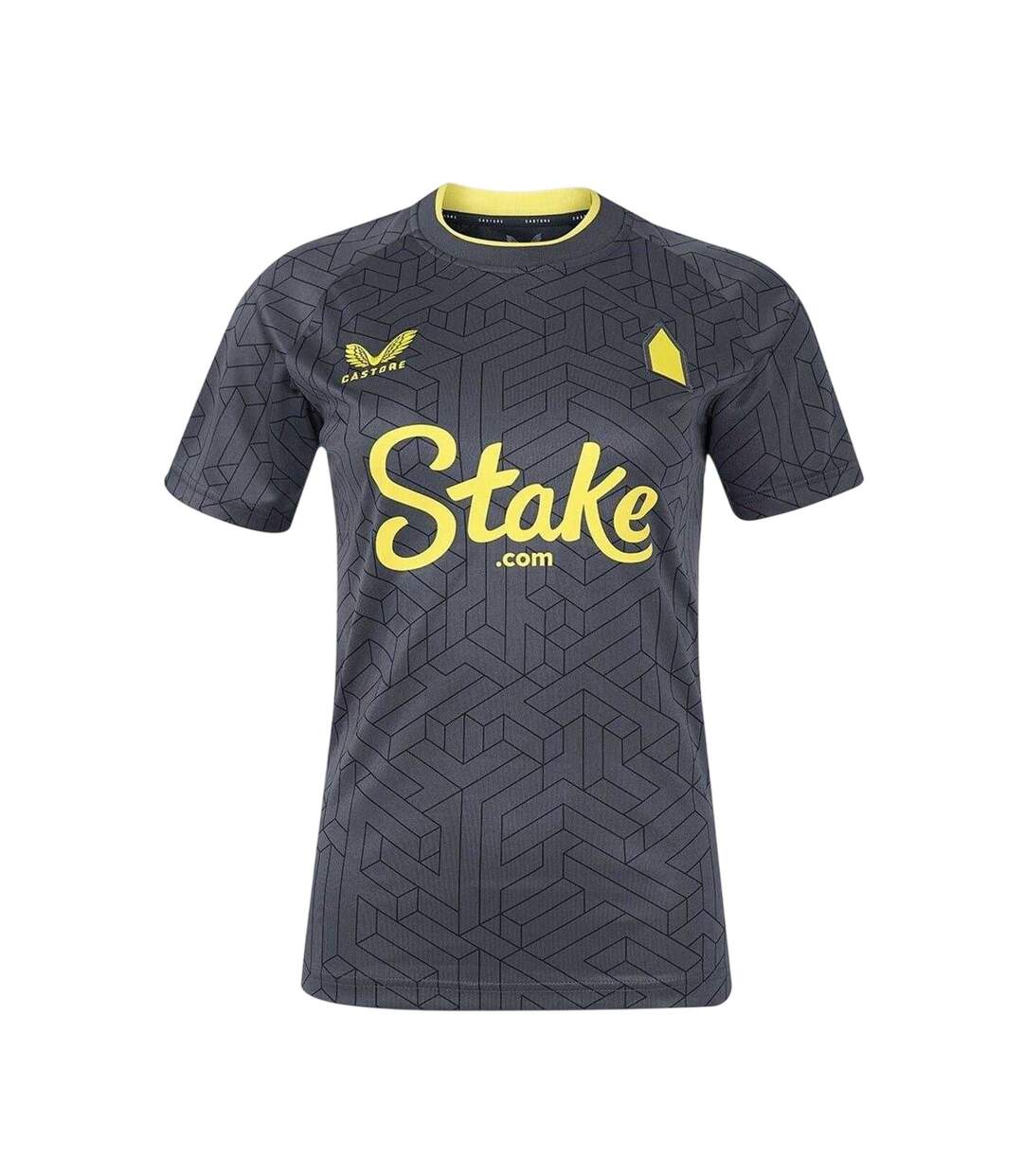 Mens 2024 2025 Everton Fc Away Jersey Ebony Castore-1