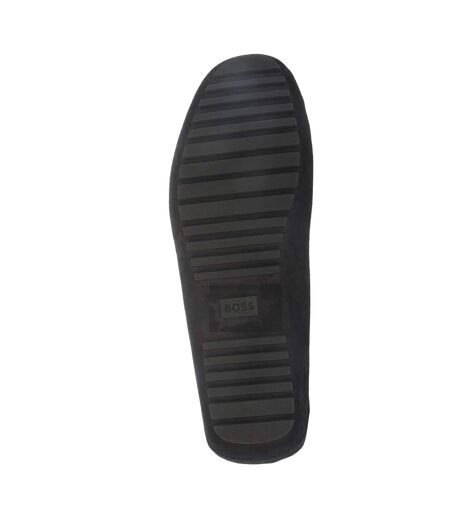 Mocassins Driver Homme Bleu Foncé Boss