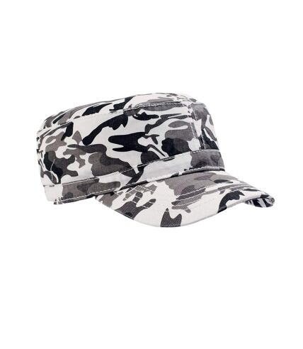 Lot de 2  casquettes militaire adulte camouflage blanc Atlantis