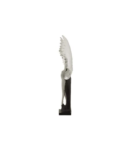 Statuette Déco Ailes Sparky 48cm Argent