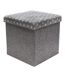 Coffre rangement pouf tissu-1