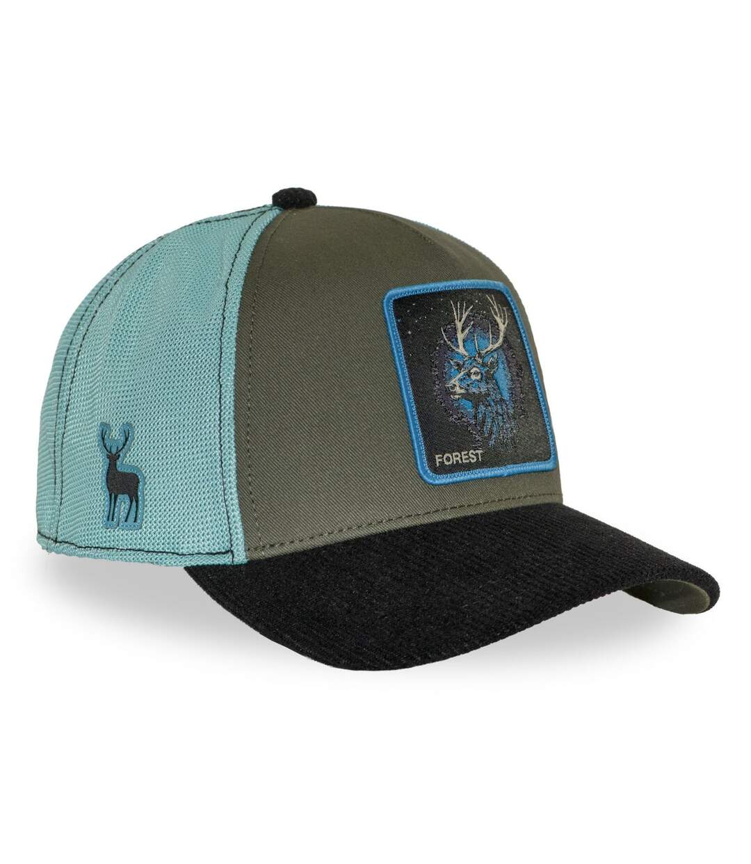 Casquette trucker  premium avec filet  Forest Capslab-4