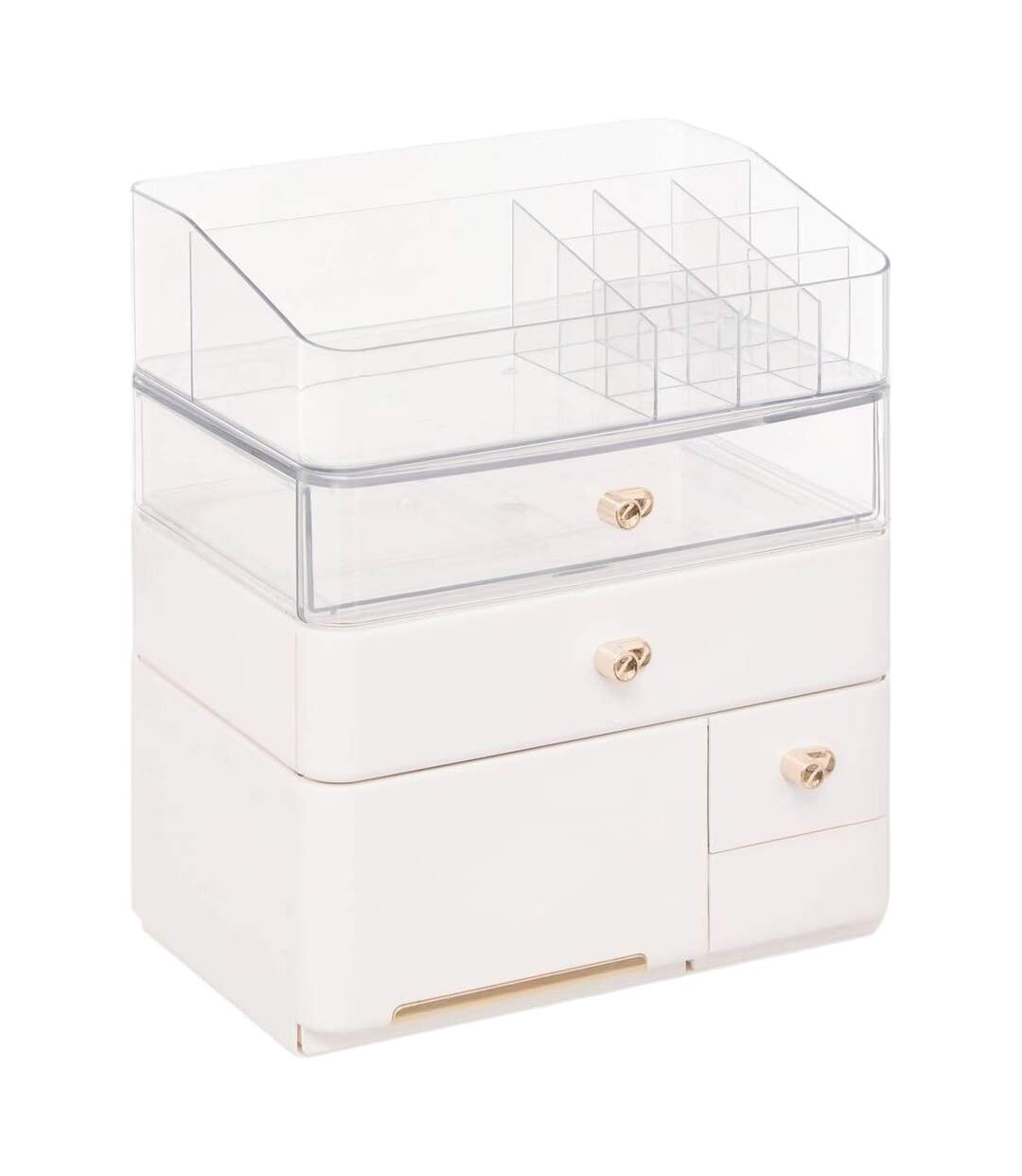 Organiseur 5 Tiroirs Sara 27cm Blanc-1