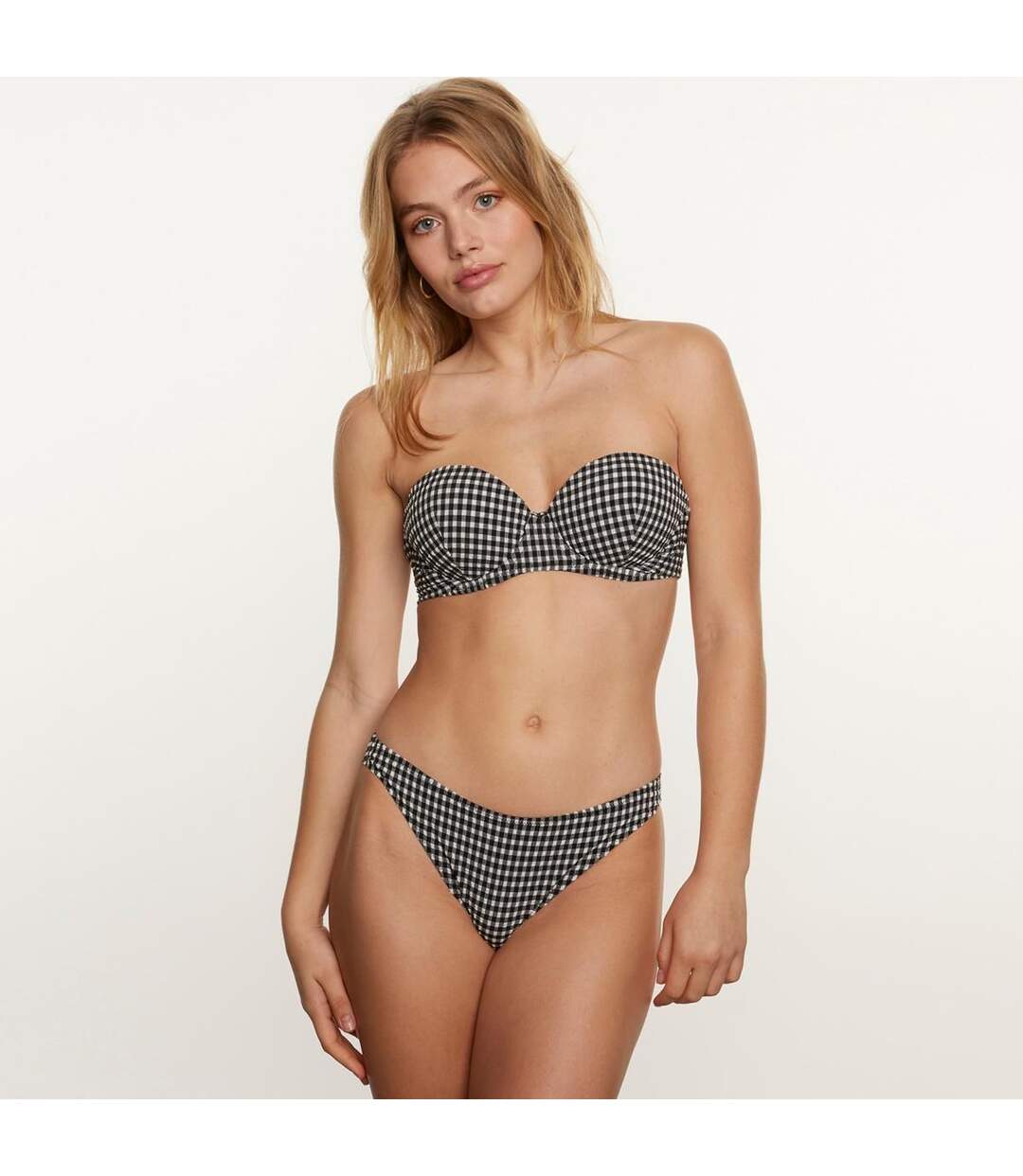 Haut de maillot de bain bandeau noir Madrague-3