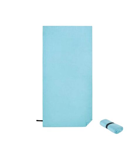 Waxoff double sided microfibre towel turquoise MidOcean