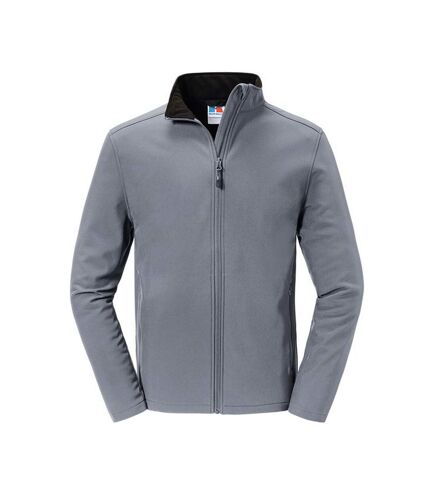 Veste softshell essential homme gris foncé Russell