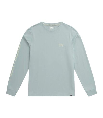 Animal Mens Tommy Graphic Print Natural Long-Sleeved T-Shirt (Pale Blue) - UTMW2649