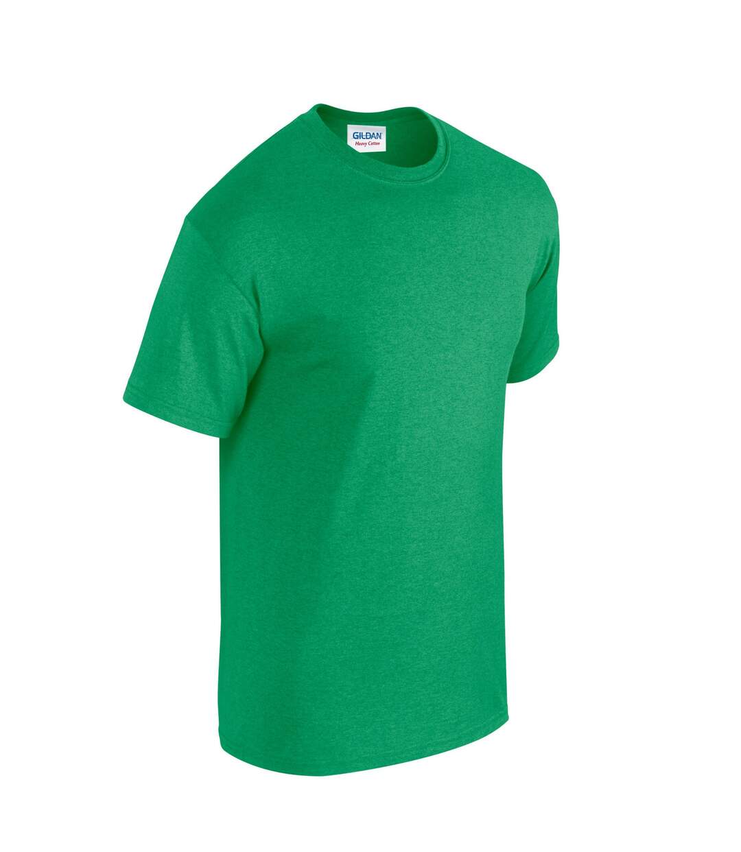 T-shirt Heavy Cotton Homme Vert Vif Chiné Gildan-3