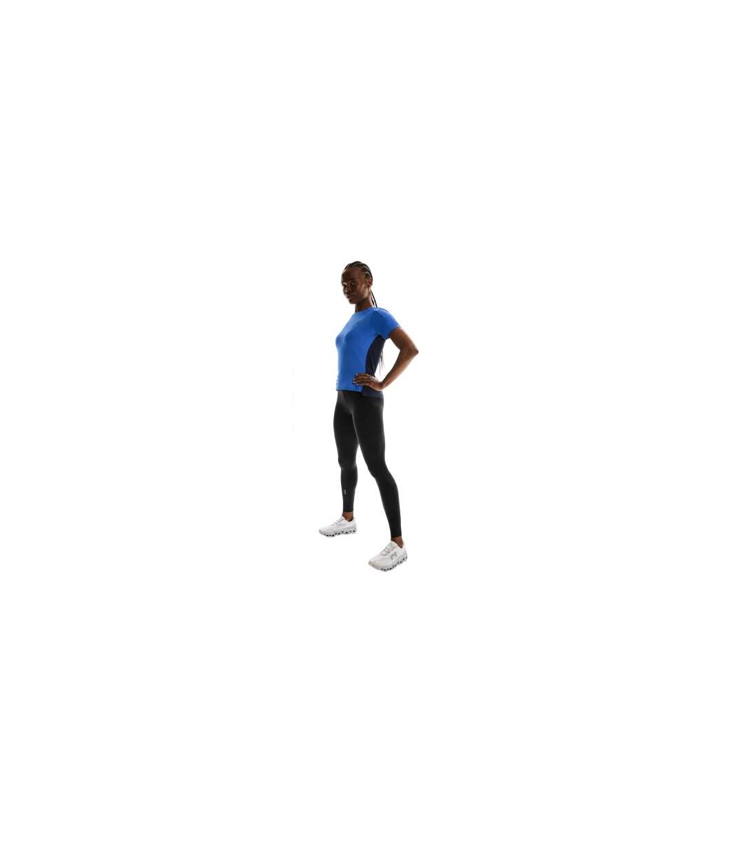 Womens/ladies Running Tights Black On Running-1