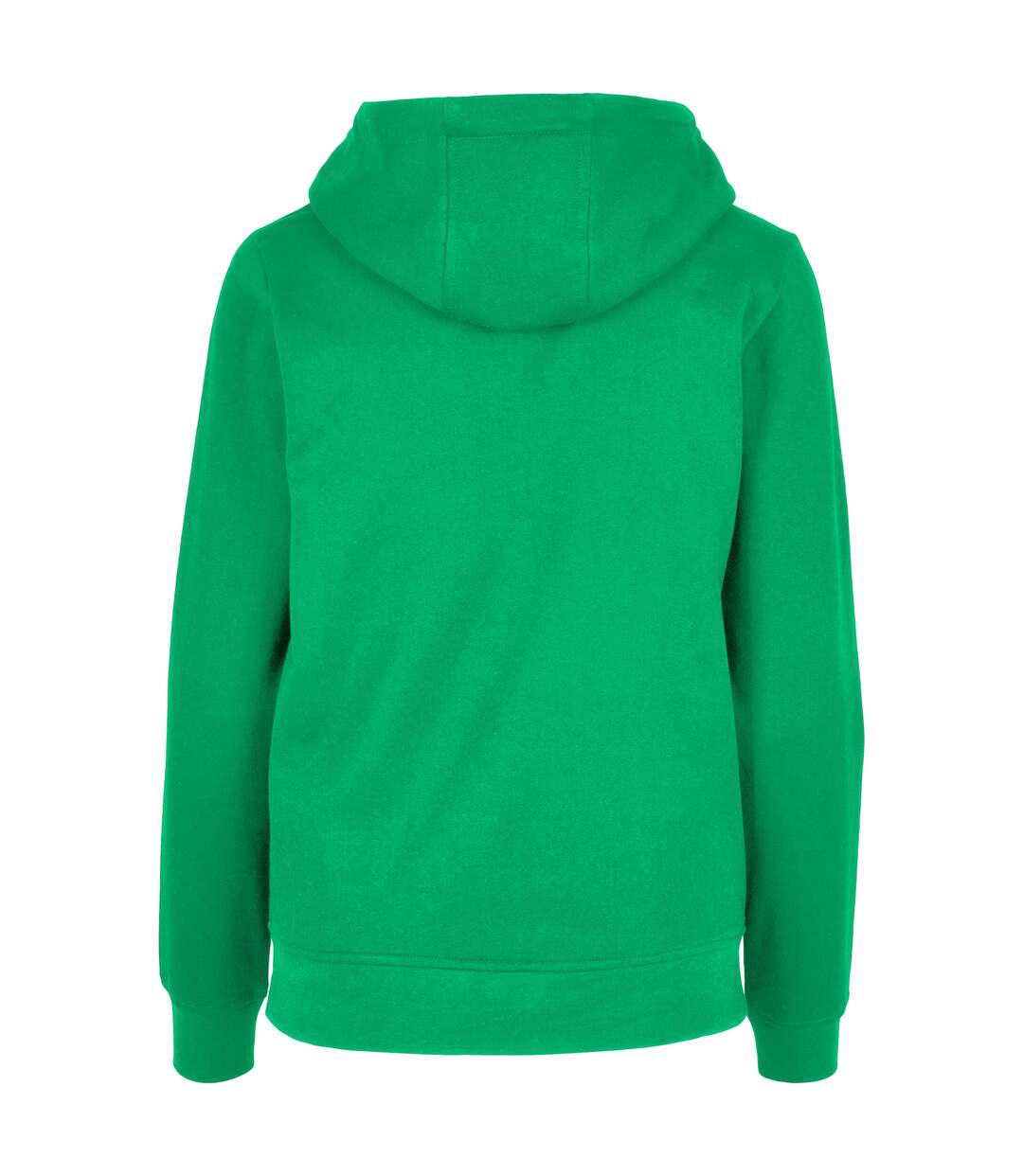 Veste à capuche basic femme vert gazon Build Your Brand-2