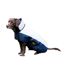 Benji & Flo Waterproof Dog Coat (Navy/Silver)