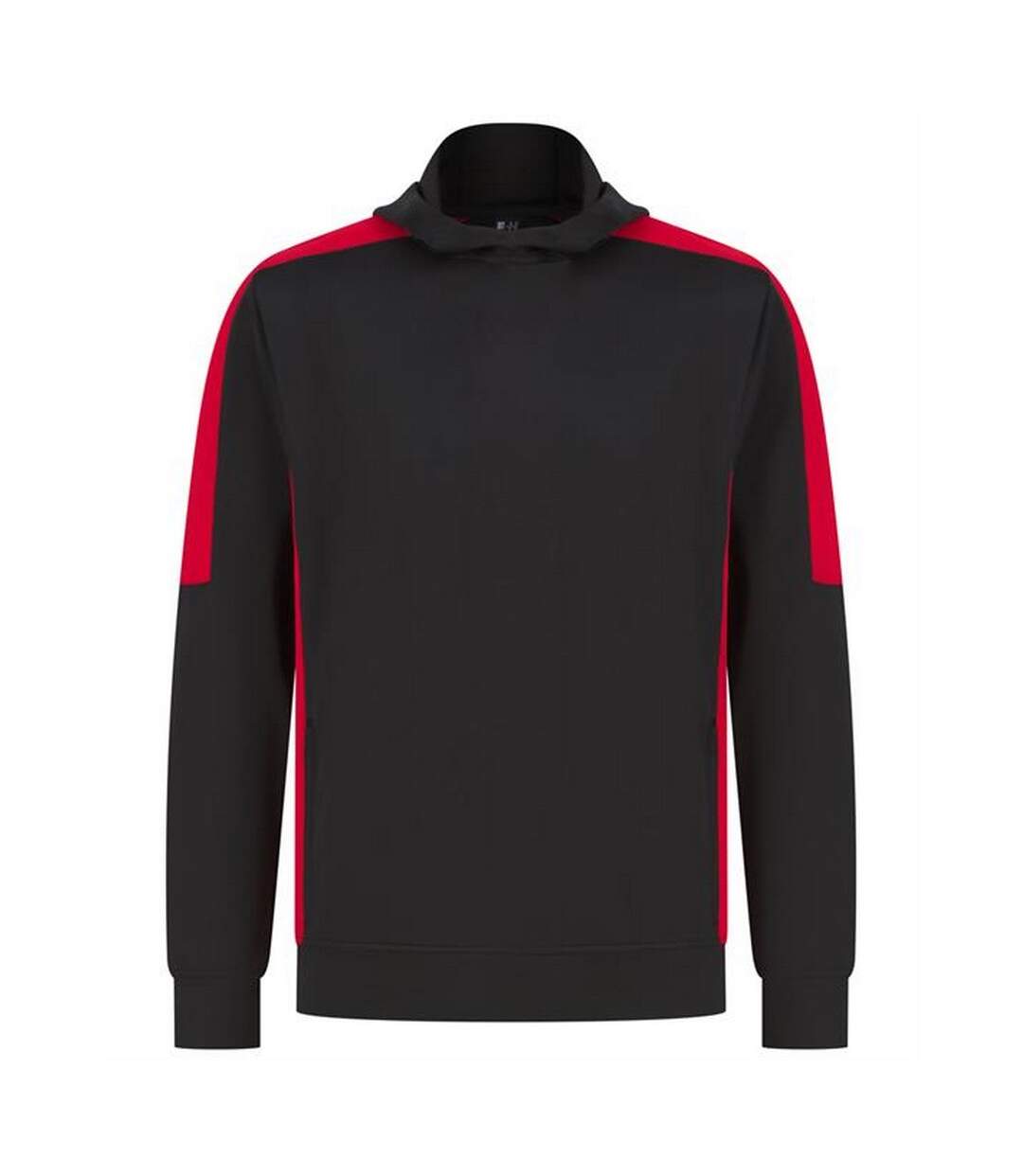 Sweat À Capuche Team Adulte Noir Rouge Finden & Hales-1