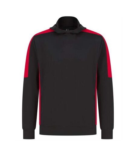 Sweat À Capuche Team Adulte Noir Rouge Finden & Hales