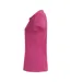 Womens/ladies Plain T-shirt Bright Cerise Clique-3