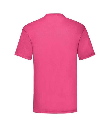 T-shirt valueweight homme fuchsia Fruit of the Loom