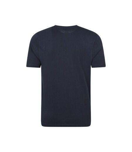 Mens Lake District Short-sleeved T-shirt Navy Mountain Warehouse