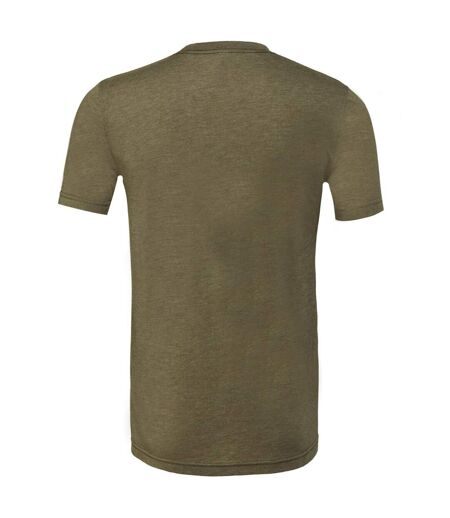 T-shirt Adulte Vert Sombre Chiné Bella + Canvas