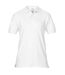 Polo Hammer Homme Blanc Gildan-1