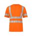 Mens Reflective T-shirt Orange Projob-1